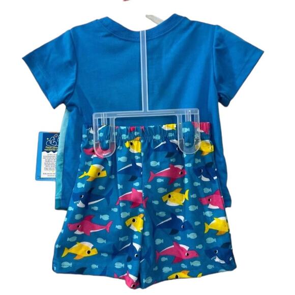 Nickelodeon boy toddlers Size 2 T baby shark pajamas set 2 pcs pinkfong new - Picture 5 of 8